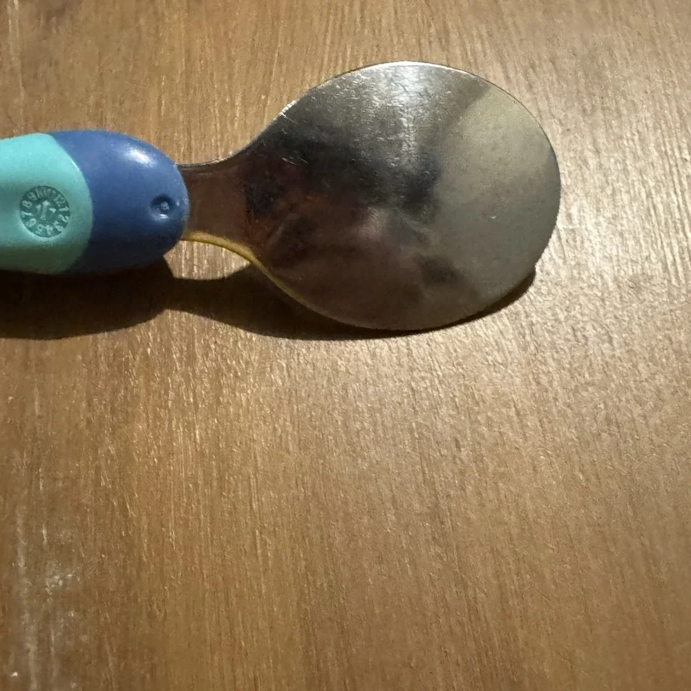 Disney Mickey Spoon -‎ Tomy The First Years - Children's Cutlery Utensils Blue